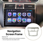 Navigation Screen Frame, Panel Frame, Parts Decoration for Toyota Vios Yaris 2008-2014 Audio Panel Frame Professional Auto Parts