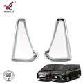 For Toyota Noah/Voxy 80 2014 2015 2016 2017 Rear Fog Lamp Cover Frame Sticker Car Accessories Styling ABS