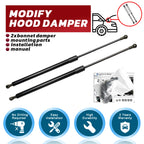 for Toyota VOXY ZRR80  Mini Van 2014-2020 Front Bonnet Hood Damper Gas Struts Lift Support Shock Absorber