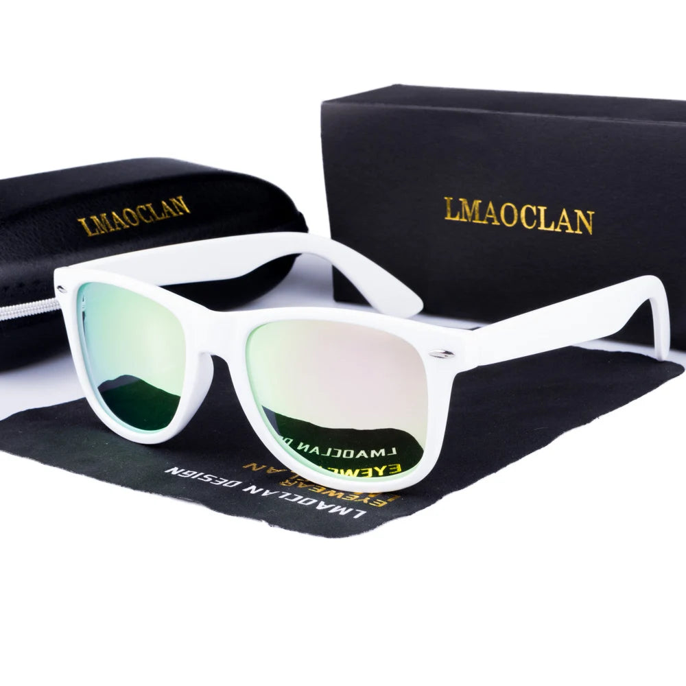 Sunglasses Women Men Polarized Driving Mirrors Coating Retro Eyewear Male Sun Glasses UV400