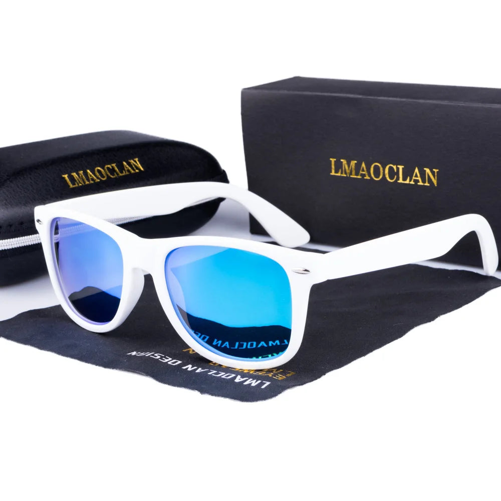 Sunglasses Women Men Polarized Driving Mirrors Coating Retro Eyewear Male Sun Glasses UV400