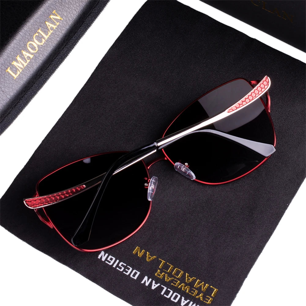 Women Polarized Sunglasses Luxury Fashion Ladies Vintage Brand Designer Female Driving Oversized Sun Glasses Oculos Gafas