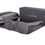 BRAND DESIGN Classic Polarized Sunglasses Men Women Driving Square Sun Glasses Male Goggle UV400 Gafas De Sol TR90