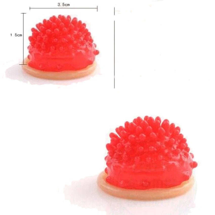 5Pcs Ultra Thin Condoms Spike dotted Stimulate Latex Lubricated Condom Safer Sex Greater Pleasure Adult Sex products for Men