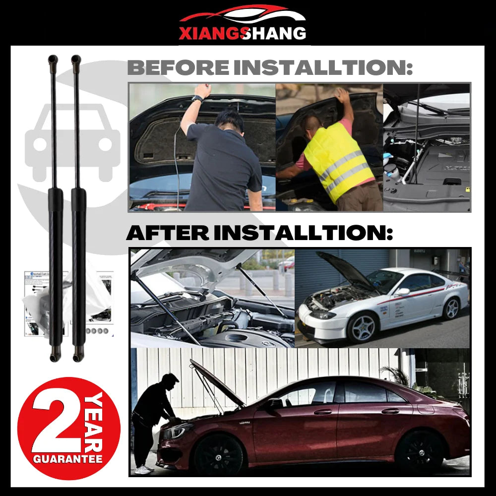 for Toyota VOXY ZRR80  Mini Van 2014-2020 Front Bonnet Hood Damper Gas Struts Lift Support Shock Absorber