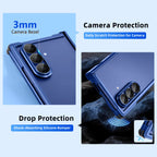 Eary Frameless Case for Samsung Galaxy Z Fold 7 Minimalist Aluminum Phone Cover Compatible for Magsafe Original Feel Metal Shell