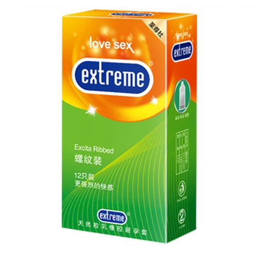 12PCS Men Condoms Natural Latex Penis Sleeve Sex Products Vaginal Stimulation Ultra Thin Condoms Safer Contraception
