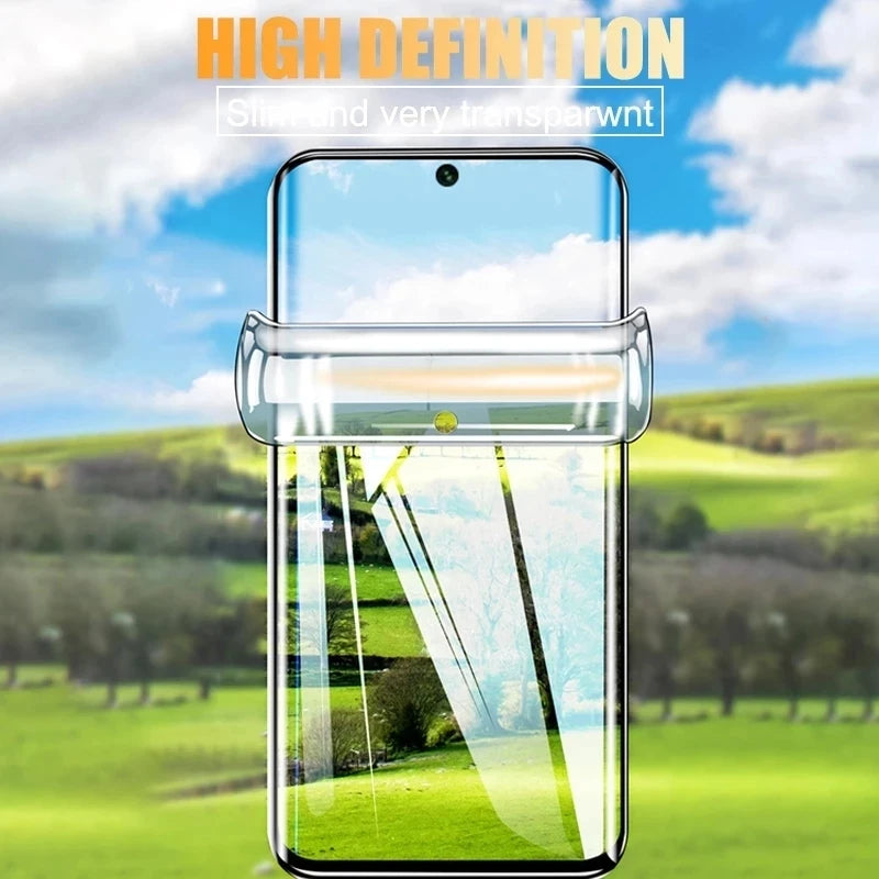 3Pcs Hydrogel Film For Tecno Pova 3 4 5 6 7 Neo 2 Slim Curve 5G Camon 30S 40 Spark Go 2 5G 2023 Screen Protector Not Glass