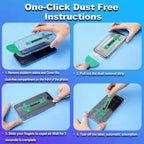 Oleophobic Dust Free Matte Privacy Screen Protector For iPhone 17 15 14 13 12 11 16 Pro Max Plus XR X XS Easy Installation Glass