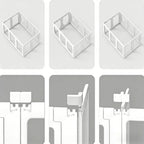 Pet Dog Fences Puppy Indoor Teddy Dog Anti-jailbreak Dog Cage Fence Safe Isolation Anti-jailbreak Raised Fence Puppy House