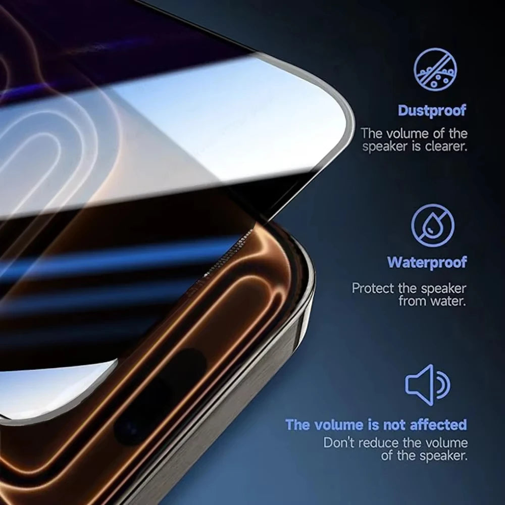 1-5PCS Oleophobic Coating Privacy Screen Protector For iPhone 17 Pro Max iPhone17 Pro Air 16 15 14 13 12 11 16e Tempered Glass