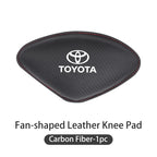 Car Knee Pad Cushion Leg Support Protector Central Key Accessory For Toyota Corolla Yaris Camry Prius RAV4 CHR Hilux Aygo Crown