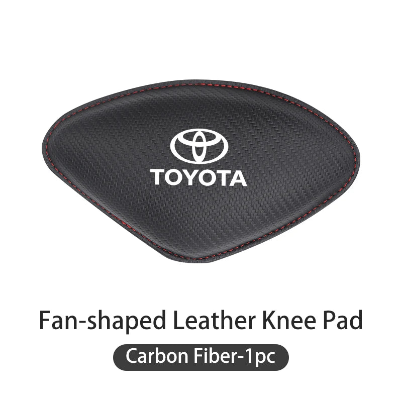 Car Knee Pad Cushion Leg Support Protector Central Key Accessory For Toyota Corolla Yaris Camry Prius RAV4 CHR Hilux Aygo Crown