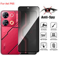 For itel P65 P671L Anti Spy Privacy Tempered Glass Screen Protector Compatible For itelP65 Full Cover Screen Phone Film