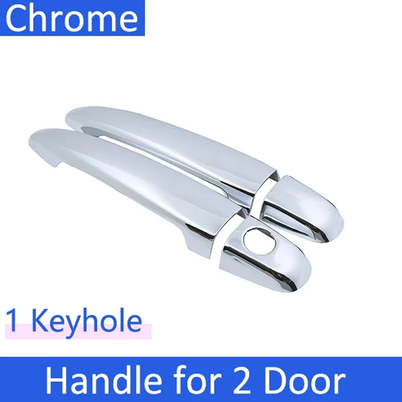 For Toyota Noah Voxy NAV1 R70 2007~2014 Luxury Car Door Handles Covers Exterior Scratch Protective Decor Rustproof Accessories