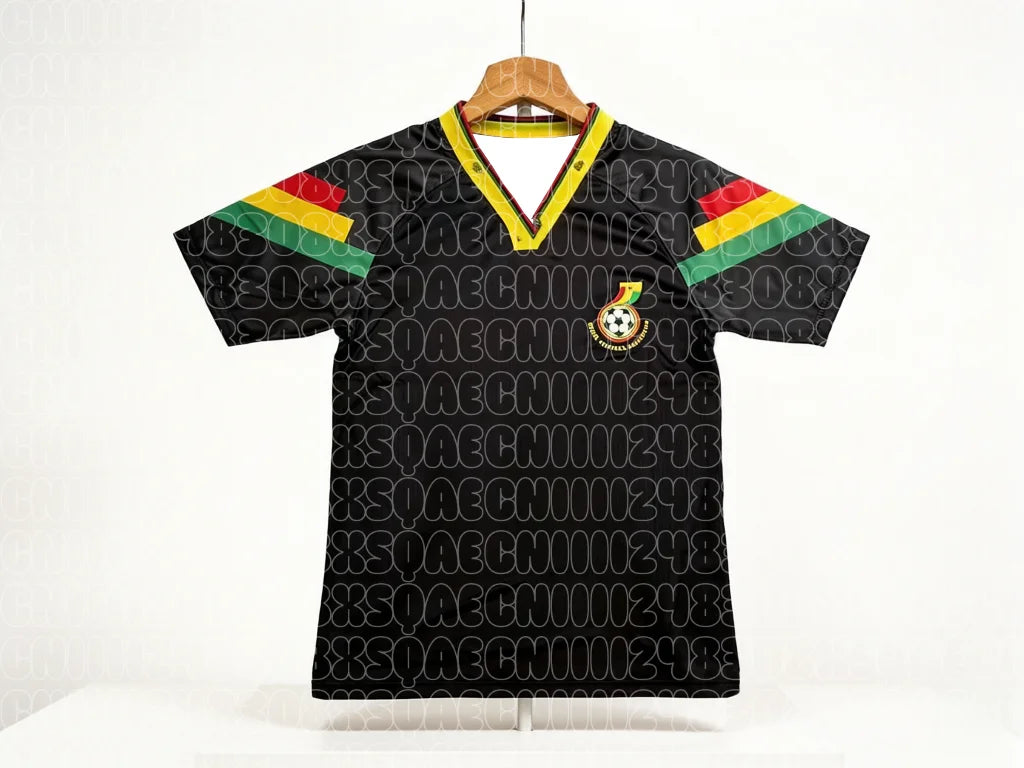 Ghana Football Uniform Sports Clothing 3d Printing Sports Leisure Dry Quickly Breathable and Comfortable Family Matching T-Shirt