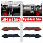 For Toyota Corolla E140 E150 2006 2007 2008 2009 2010 2011 2012 2013 Car Dashboard Cover Mat Avoid Light Pad Anti-UV Case Carpet