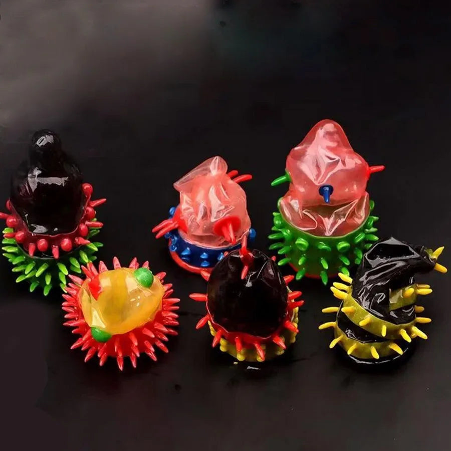 3pcs Adult G-spot Vaginal Stimulation Condoms Random Styling Adult Condom with Spikes Adult Safer Sex Toys Condoms Penis Product