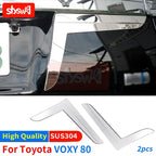 Chrome Stainless Steel Taillight Under Garnish Trim Car Car Styling Cove Exterior Accessories For Toyota Voxy 80 2014~2017 2018~