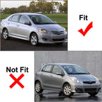 2x Car Roof Drip Molding Trim Weather Sealing Strip Weatherstrip Rubber For Toyota Yaris Sedan 2007-2011 75551-52160 7555252140