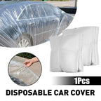 Disposable Transparent Car Clothing Cover Dustproof Rainproof Transparent Paint Dustproof Plastic PE Film Rainproof Car Cover