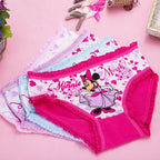 4Pcs/pack Cartoon New Mickey Mouse Children's Panties Classic Cute Minnie Mickey Mouse Cartoon Girls Cotton Briefs Gifts