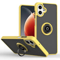 Armor Funda For Samsung Galaxy A07 4G Case Magnetic Ring Stand Holder Coque For Galaxy A 07 GalaxyA07 Hard PC Matte Back Cover
