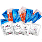10/30/50pcs Condom 52mm Ultra Thin Cock Penis Sleeve Natural Latex Lubrication Contraception Supplies Adults Safer Sex Products