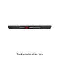 Car Logo Door Carbon Fiber Sill Protector Stickers for Toyota Yaris Corolla Auris Rav4 LandCruiser Vios LEVIN Camry Prado