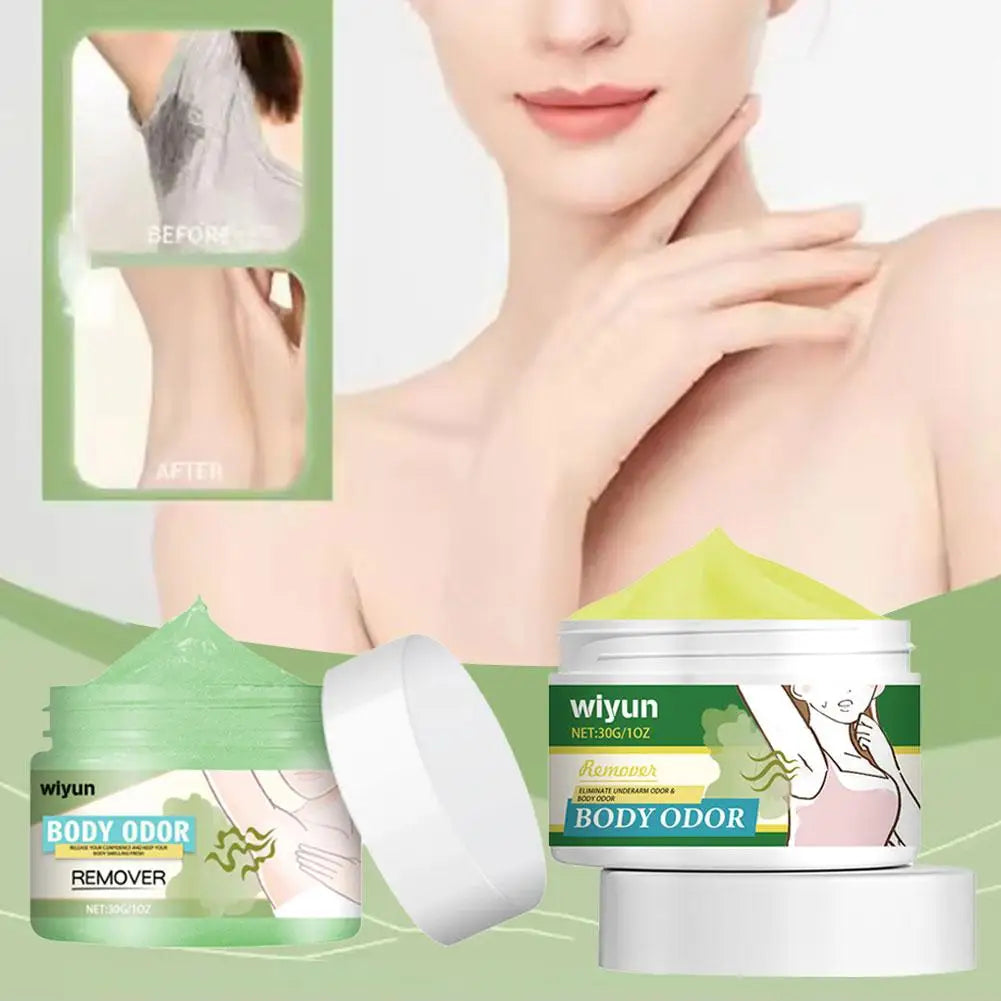Odor Cream for Body Sweat Remove Bad Smell Deodorant Armpit Lasting Refreshing Significant Effect Sweatproof Odor Cream