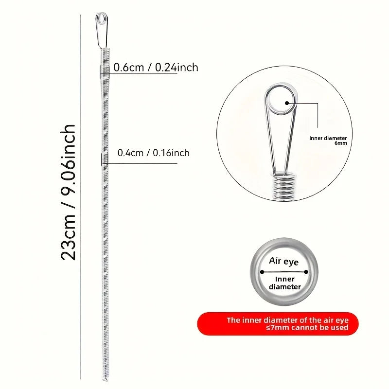 Multi-Purpose Drawstring Threader Tool, Flexible Sewing Aid for Pants, Ropes, Elastic & Belts, Easy Threading Helper