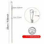 Multi-Purpose Drawstring Threader Tool, Flexible Sewing Aid for Pants, Ropes, Elastic & Belts, Easy Threading Helper