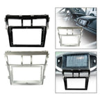 Navigation Screen Frame, Panel Frame, Parts Decoration for Toyota Vios Yaris 2008-2014 Audio Panel Frame Professional Auto Parts