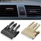 2Pcs Car Dashboard Air Conditioner Outlet Pick AC Vent Grille Tab Clip Replacement Accessories Kit For Toyota Corolla 07-13