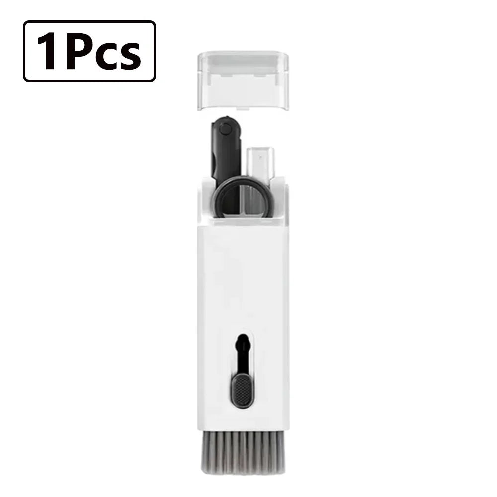 Keyboard Cleaning Kit 7-in-1 Laptops Cleaner with Keycap Puller, Multifunctional Keyboard Brush Cleaning Set for Airpods Phone