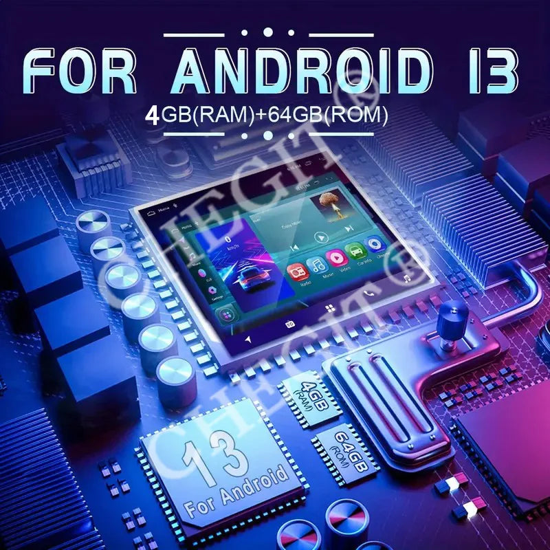 Universal 7/9/10 inch Android 13 Car Radio 64G Autoradio android 2 Din car radio Central Multimedia Smart car systems For Toyota