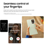 Original For Samsung Galaxy S24 Ultra Smart View Wallet Case Flip High Quality Leather Cover S24Ultra Card Bag Protector Shell