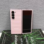 Skin Feel Phantom Shield Case For Samsung Galaxy Z Fold 7 6 5 4 3 Fold7 Fold6 2-piece Set Protective Shockproof Back Cover Funda