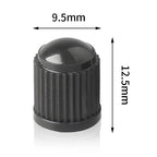 20Pcs Car Tire Tyre Valve Caps with O Rubber Ring Dust Covers Plastic Black Grey Red Stem Valve Caps for Cars Motorcycles Bike