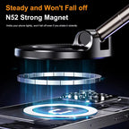Vacuum Magnet Phone Bracket Multi-angles Adjustment Strong Magnetic Suck Design Foldable Car Holder For Navigation Stand