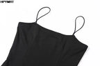 Red black New year party long Split fork dress women 2022 spring Basic Backless bodycon lace up stretch Slim midi dresses femme
