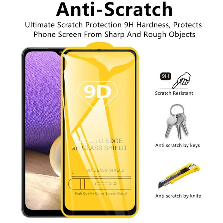 1-5PCS 9D Tempered Glass For Infinix Note 30 Pro Hot 40 Pro 30i Smart 8 Pro Screen Protector For Tecno Pova 5 Pro Spark 20 Pro