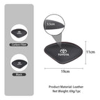 Car Knee Pad Cushion Leg Support Protector Central Key Accessory For Toyota Corolla Yaris Camry Prius RAV4 CHR Hilux Aygo Crown