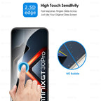 4in1 Full Cover Tempered Glass For Infinix GT 30 Pro Screen Protector Glass InfinixGT30Pro GT30Pro G T 30Pro 5G HD Camera Film