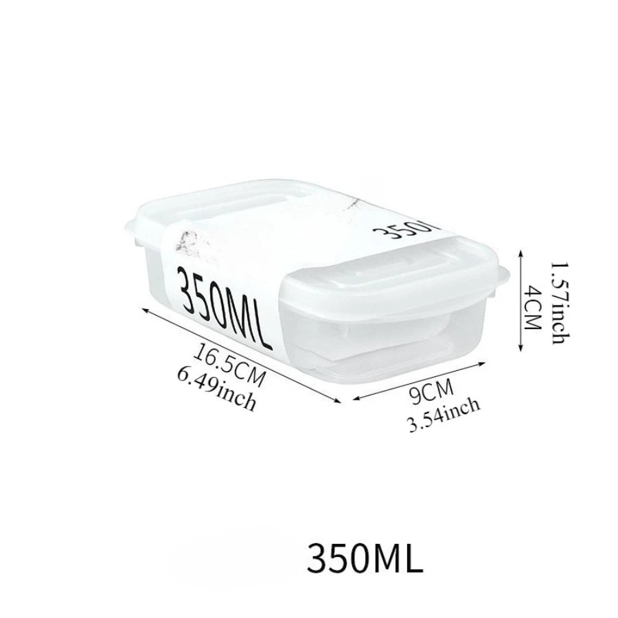 Food - Grade Meat Freezer Containers, Weekly Meal Prep Boxes, Airtight Fridge Storage，Special Containers for Meat