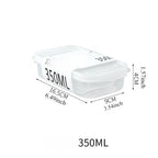 Food - Grade Meat Freezer Containers, Weekly Meal Prep Boxes, Airtight Fridge Storage，Special Containers for Meat