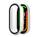 Tempered Glass+PC Case For Xiaomi Mi Band 10 9 8 Cover Shockproof Full Hard Screen Protector Xiaomi Smart Band 10 9 Accessories