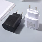Samsung A07 A06 A05 25W PD Charger Super Fast Charge Adapter For Galaxy S25 Edge S24 S23 S22 S21 Z Flip Fold 7 6 5 Tab S10 Lite