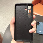 For Samsung Galaxy A57 A56 A55 A37 A36 A35 A26 A16 A15 A25 A17 5G Case Luxury Sheepskin Leather Shell Plain Lambskin Cover Coque