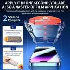 2Pcs Privacy Screen Protector Dust free Installation Protector for IPhone 15 14 13 12 11 16 17 Pro Max Anti-Spy Tempered Glass